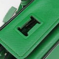 Double Cuir Green SAFFIANO Leather B2756T 14/Dダブル キュイール グリーン サフィアーノレザー B2756T 14/D