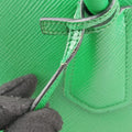 Double Cuir Green SAFFIANO Leather B2756T 14/Dダブル キュイール グリーン サフィアーノレザー B2756T 14/D
