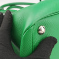 Double Cuir Green SAFFIANO Leather B2756T 14/Dダブル キュイール グリーン サフィアーノレザー B2756T 14/D