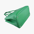 Double Cuir Green SAFFIANO Leather B2756T 14/Dダブル キュイール グリーン サフィアーノレザー B2756T 14/D