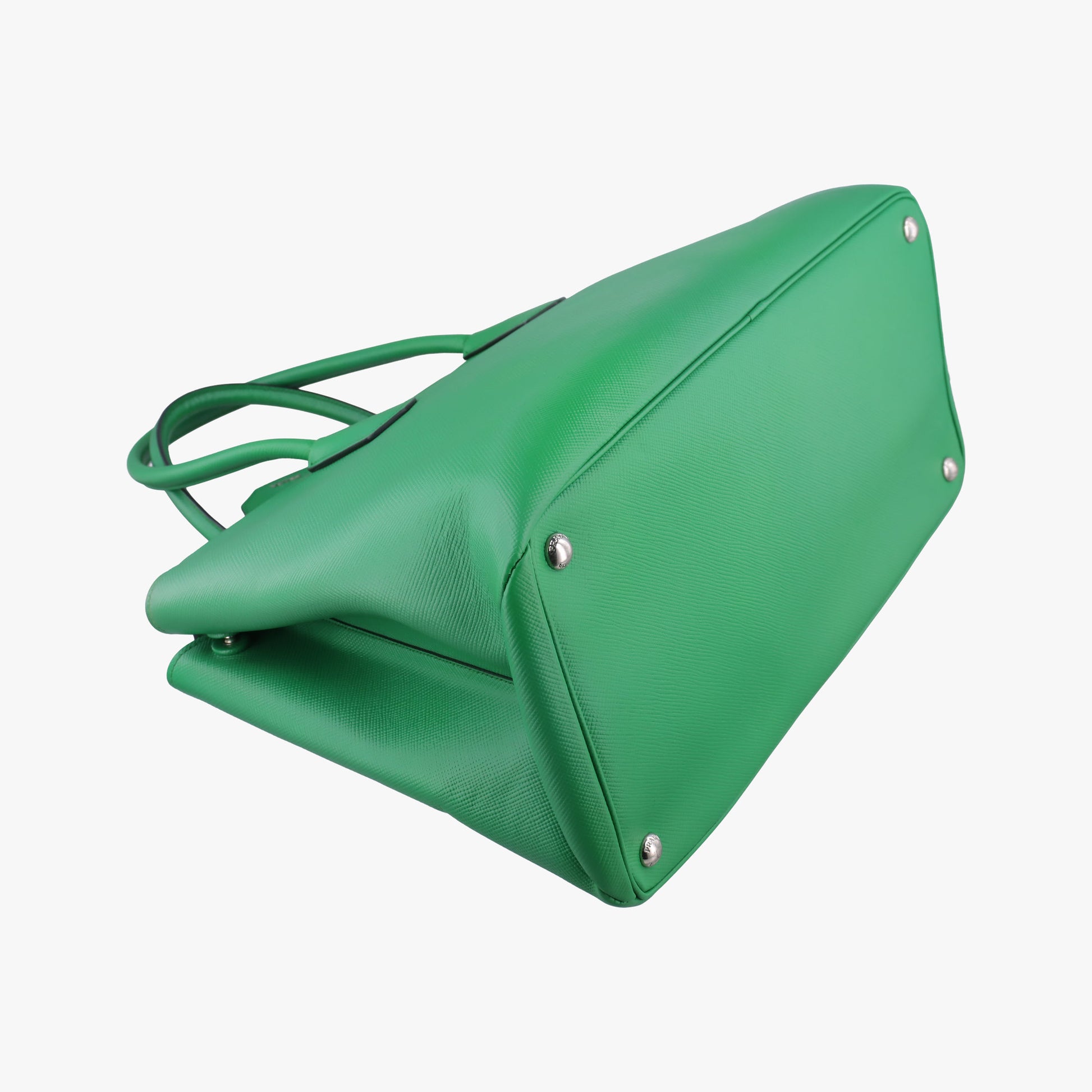 Double Cuir Green SAFFIANO Leather B2756T 14/Dダブル キュイール グリーン サフィアーノレザー B2756T 14/D