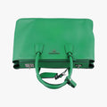 Double Cuir Green SAFFIANO Leather B2756T 14/Dダブル キュイール グリーン サフィアーノレザー B2756T 14/D