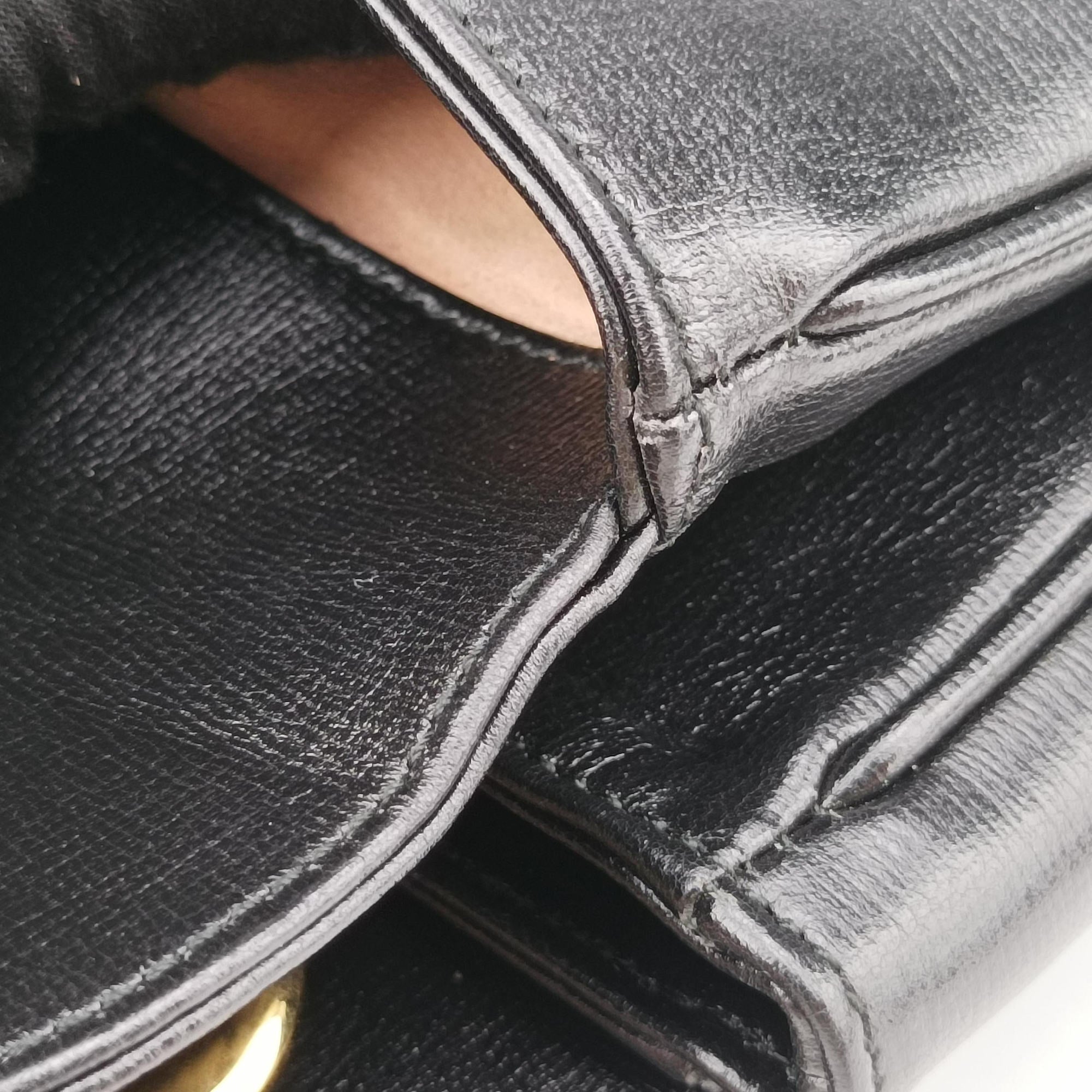 Marina Black Leather 576421 C029870060マリーナ ブラック レザー 576421 C029870060