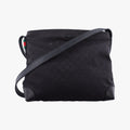 GG Canvas Black Leather×Canvas 308930 F016737306GGキャンバス ブラック レザー×キャンバス 308930 F016737306