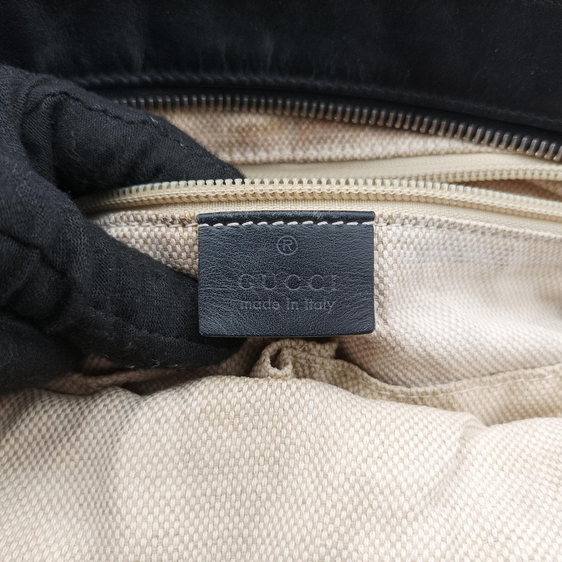 GG Canvas Black Leather×Canvas 308930 F016737306GGキャンバス ブラック レザー×キャンバス 308930 F016737306
