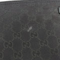 GG Canvas Black Leather×Canvas 308930 F016737306GGキャンバス ブラック レザー×キャンバス 308930 F016737306