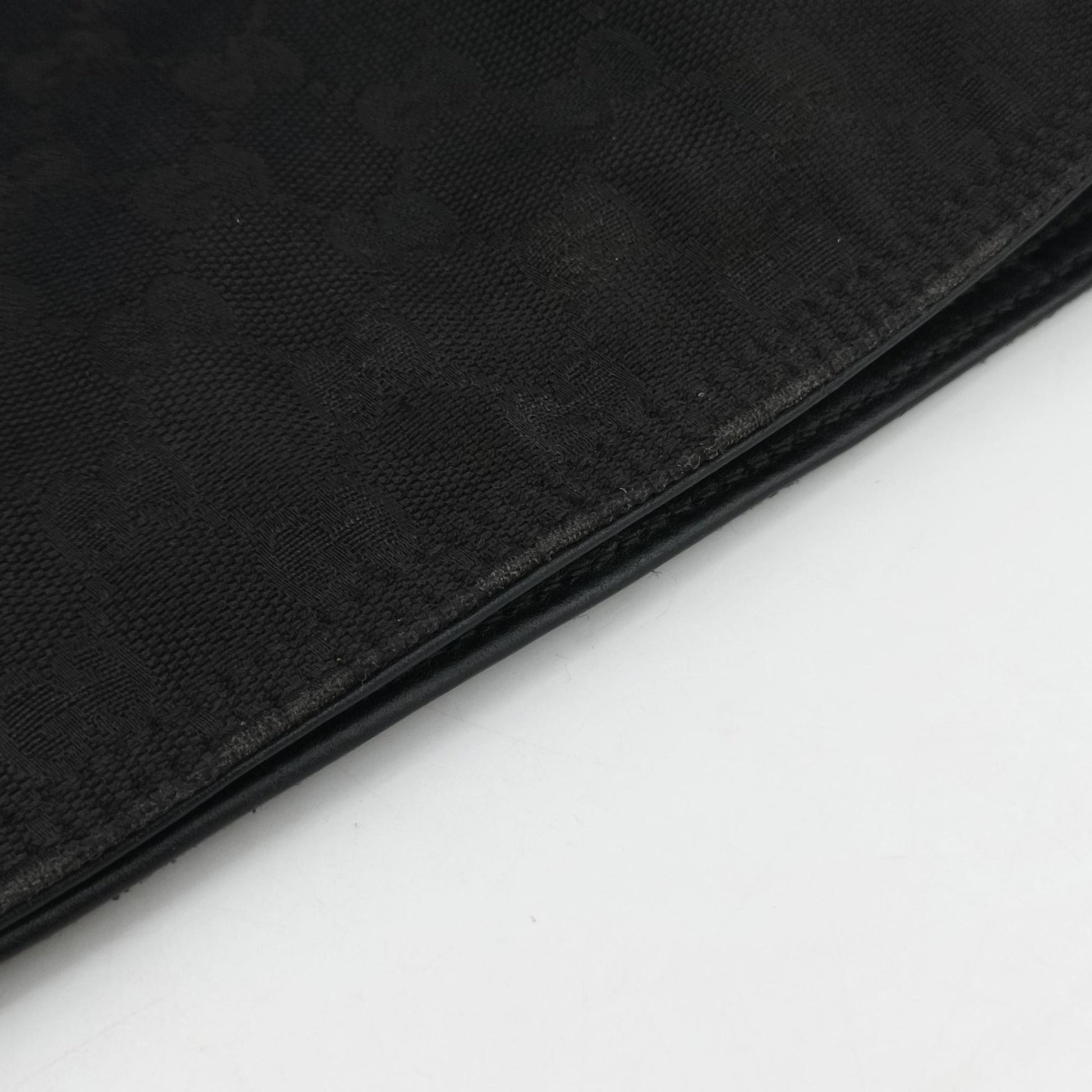 GG Canvas Black Leather×Canvas 308930 F016737306GGキャンバス ブラック レザー×キャンバス 308930 F016737306