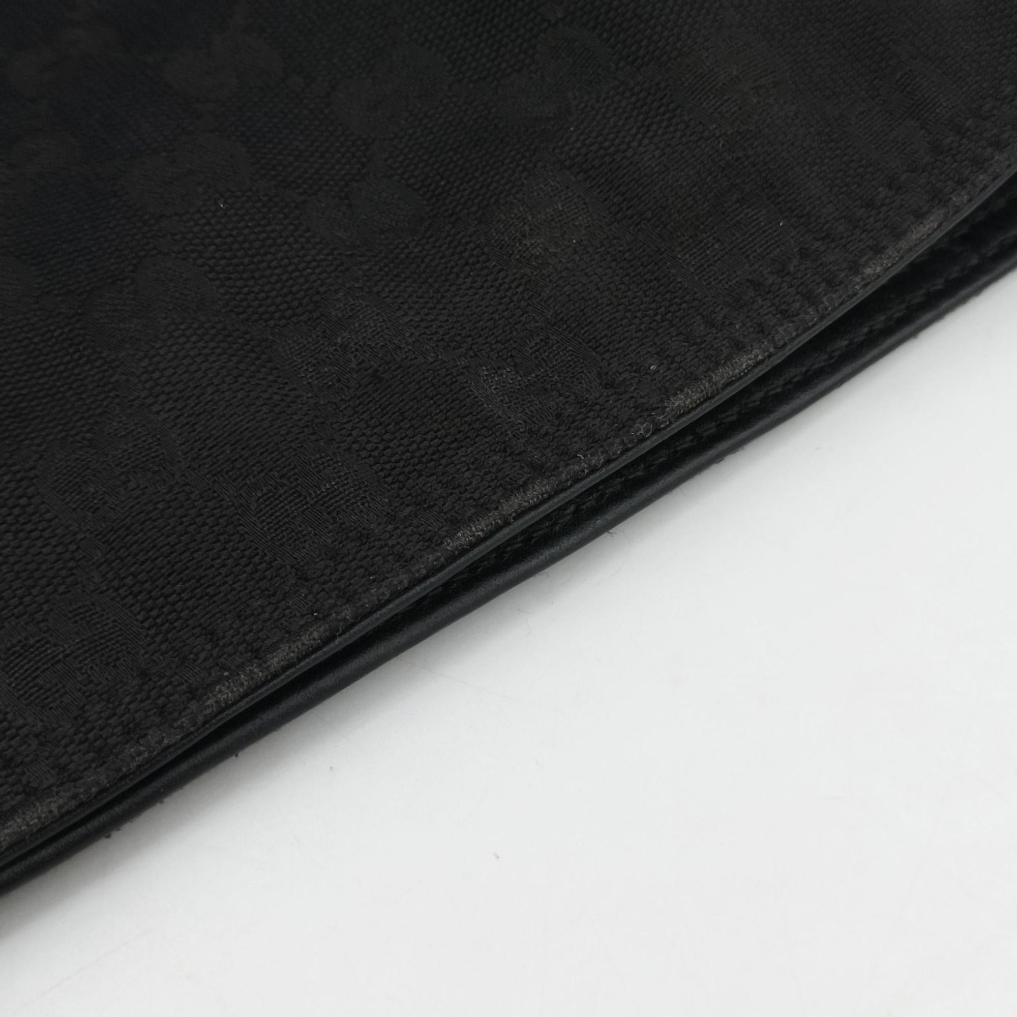GG Canvas Black Leather×Canvas 308930 F016737306GGキャンバス ブラック レザー×キャンバス 308930 F016737306