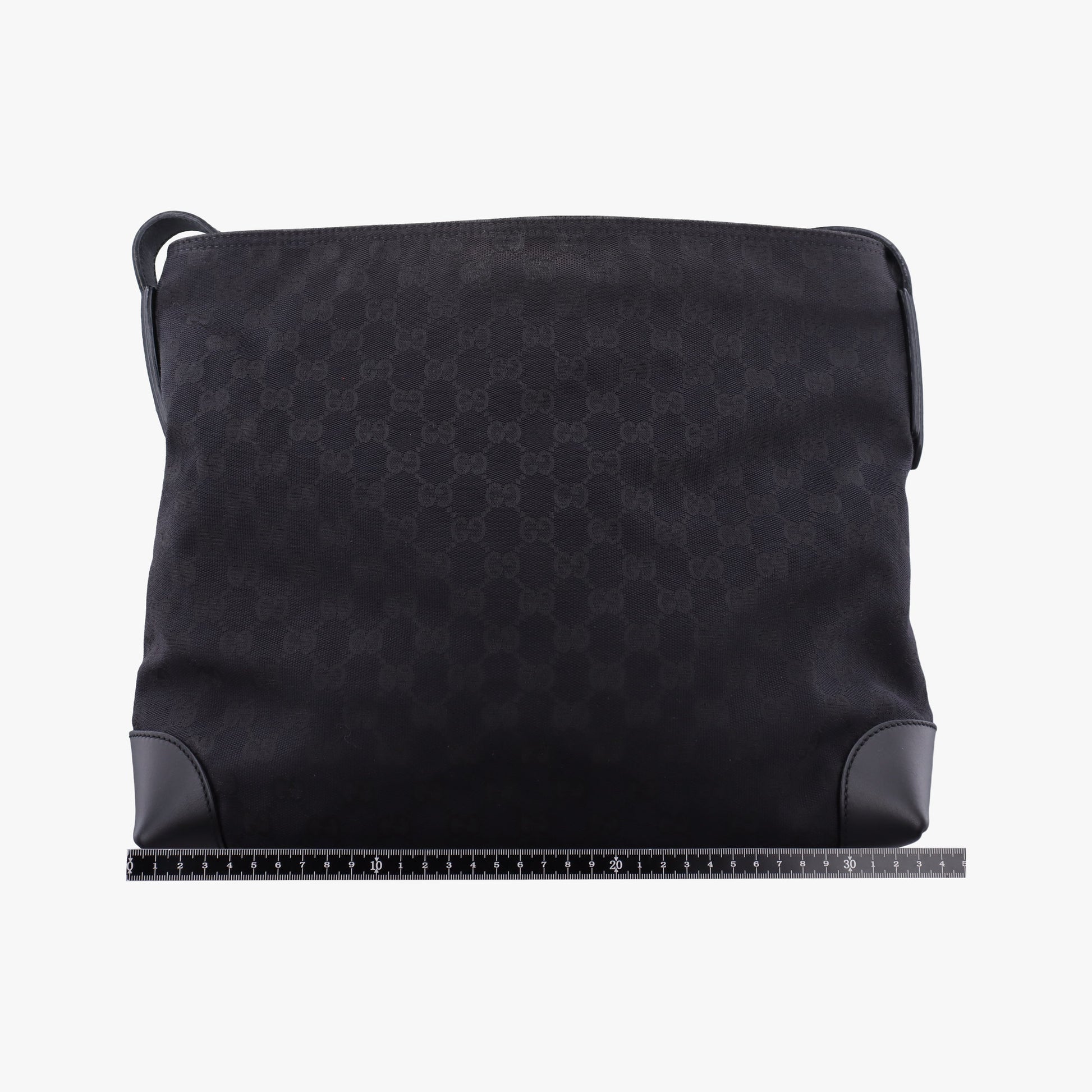 GG Canvas Black Leather×Canvas 308930 F016737306GGキャンバス ブラック レザー×キャンバス 308930 F016737306