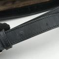 GG Canvas Black Leather×Canvas 308930 F016737306GGキャンバス ブラック レザー×キャンバス 308930 F016737306