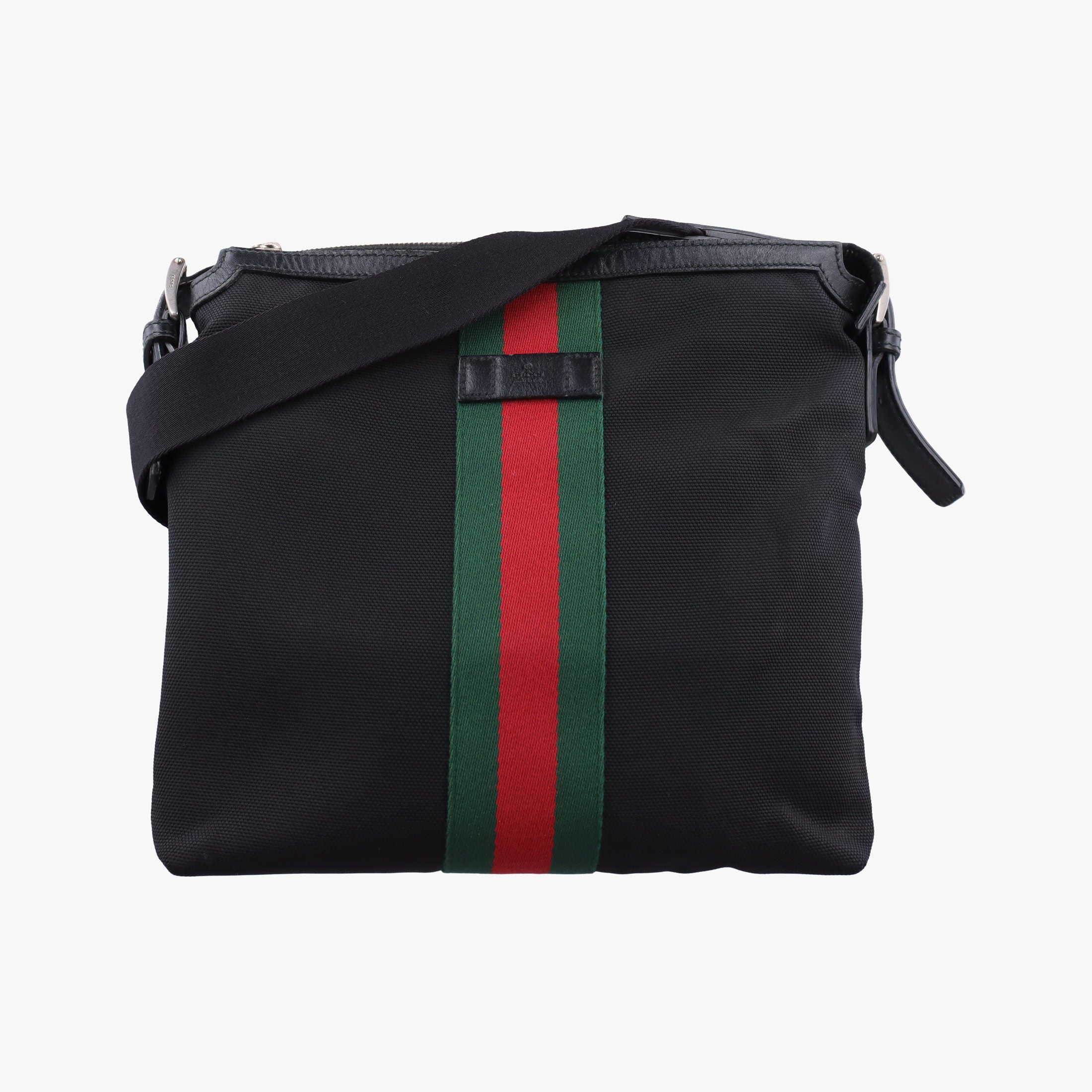 Sherry Line Black×Red×Green canvas 387111 Lot number unknownシェリーライン ブラック×レッド×グリーン キャンバス 387111 製番不明