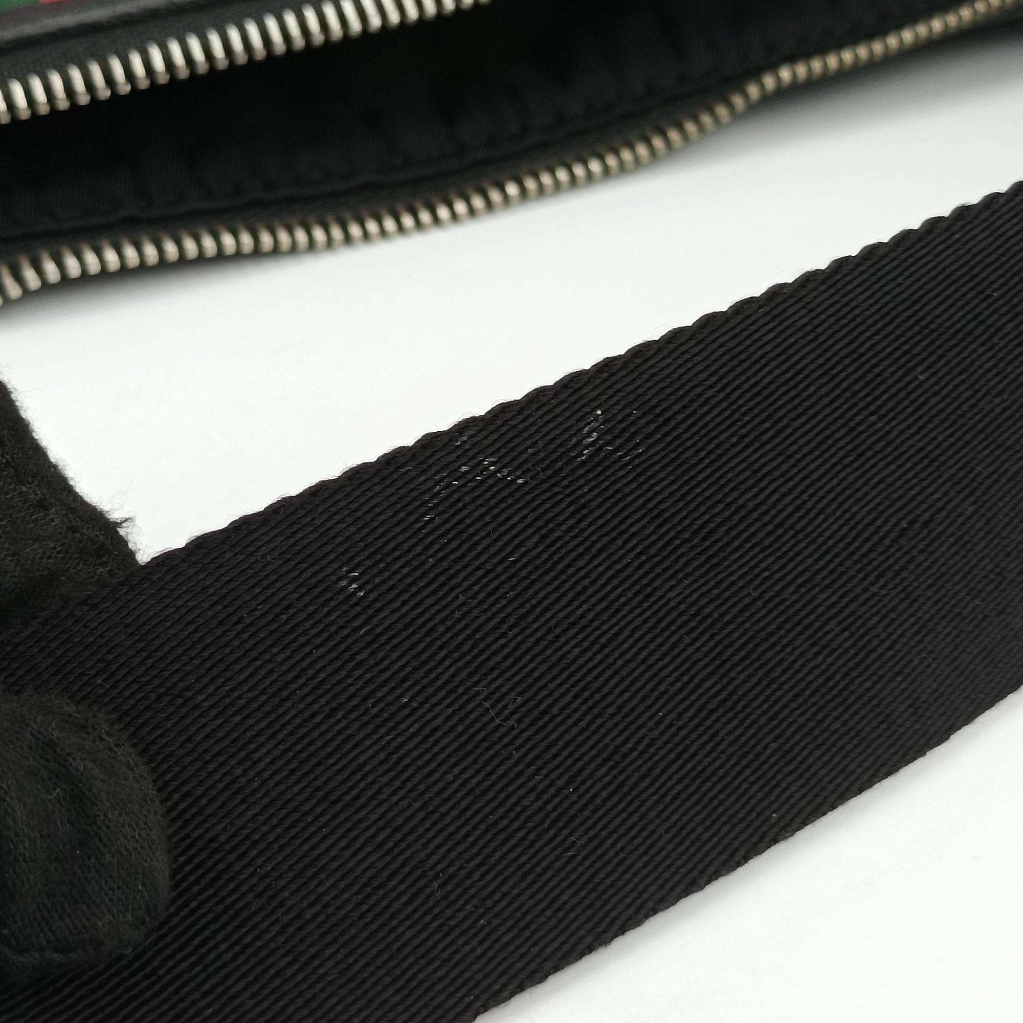 Sherry Line Black×Red×Green canvas 387111 Lot number unknownシェリーライン ブラック×レッド×グリーン キャンバス 387111 製番不明