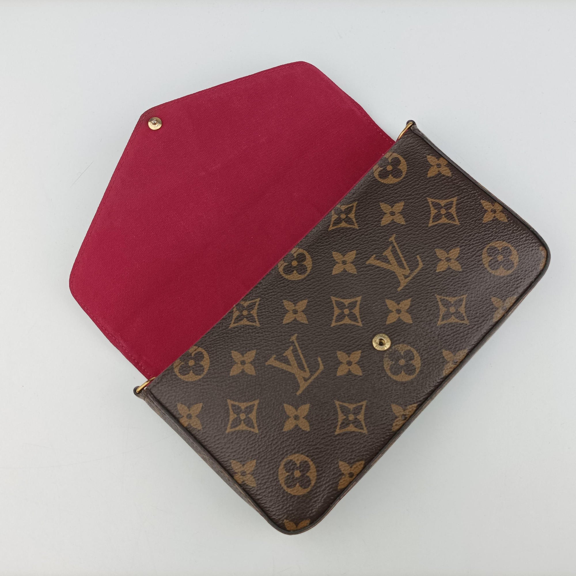 Pochette Felicie Brown Monogram Canvas M61276 TJ2158ポシェット フェリシー モノグラム/ブラウン モノグラムキャンバス M61276 TJ2158