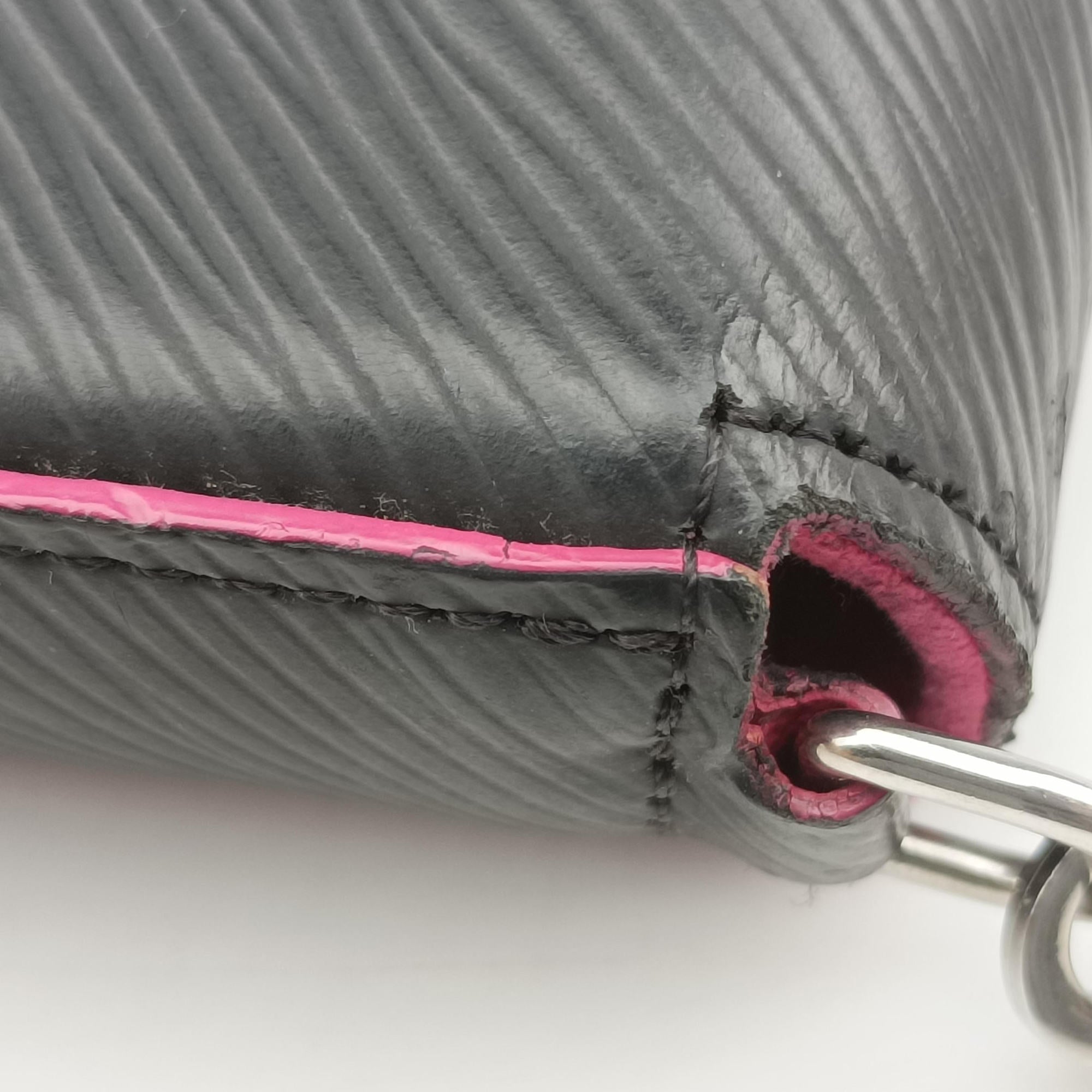 Pochette Felice Noir×Pink Epi M64579 TJ4128ポシェット フェリーチェ ノワール×ピンク エピ M64579 TJ4128
