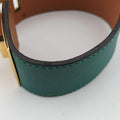 Kelly Style Lock Green×golden Leather × GP N▢B 50ケリー スタイル ロック グリーン×ゴールド レザー×GP N▢B 50