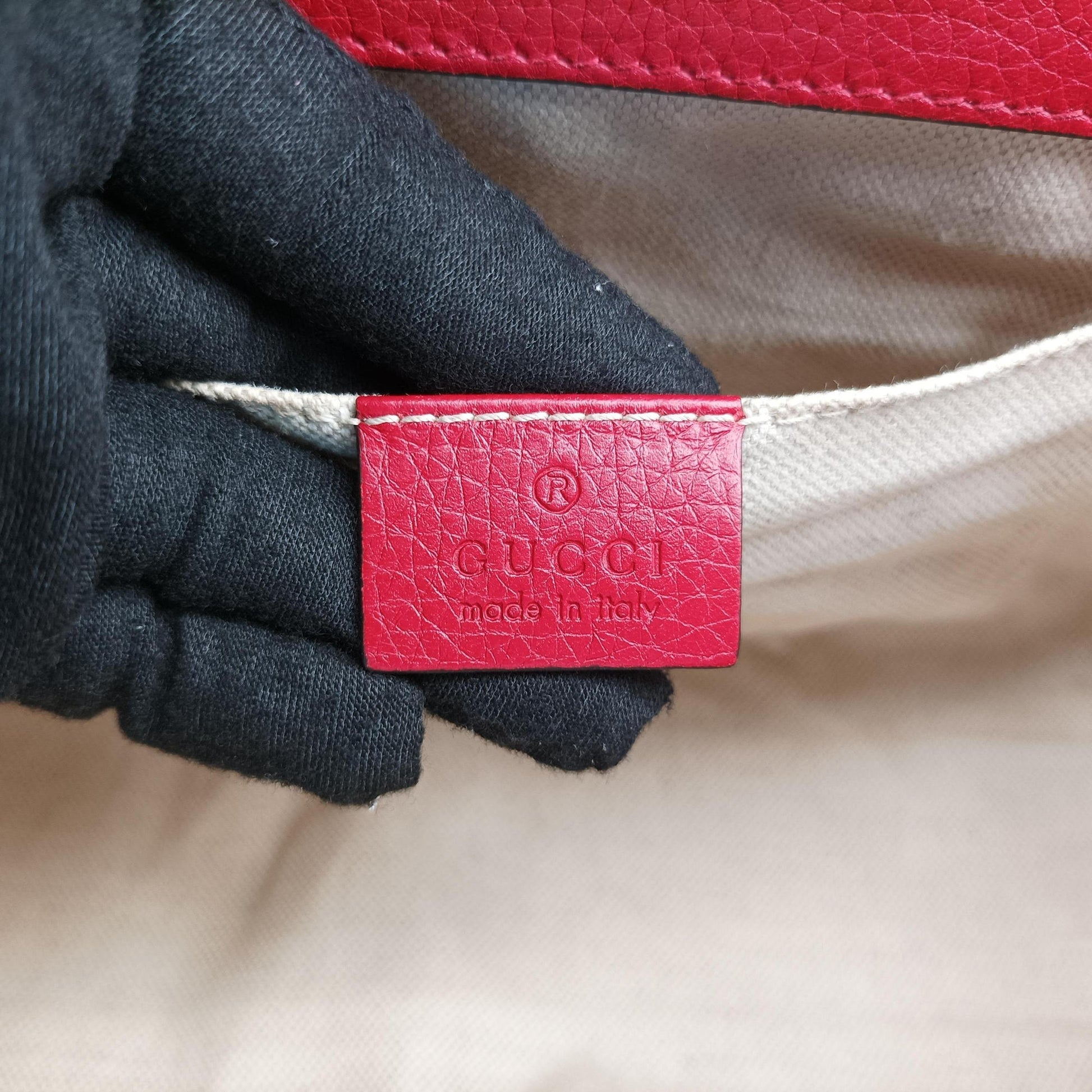 GG Marmont Red Leather 442622 I021813698GGマーモント レッド レザー 442622 I021813698