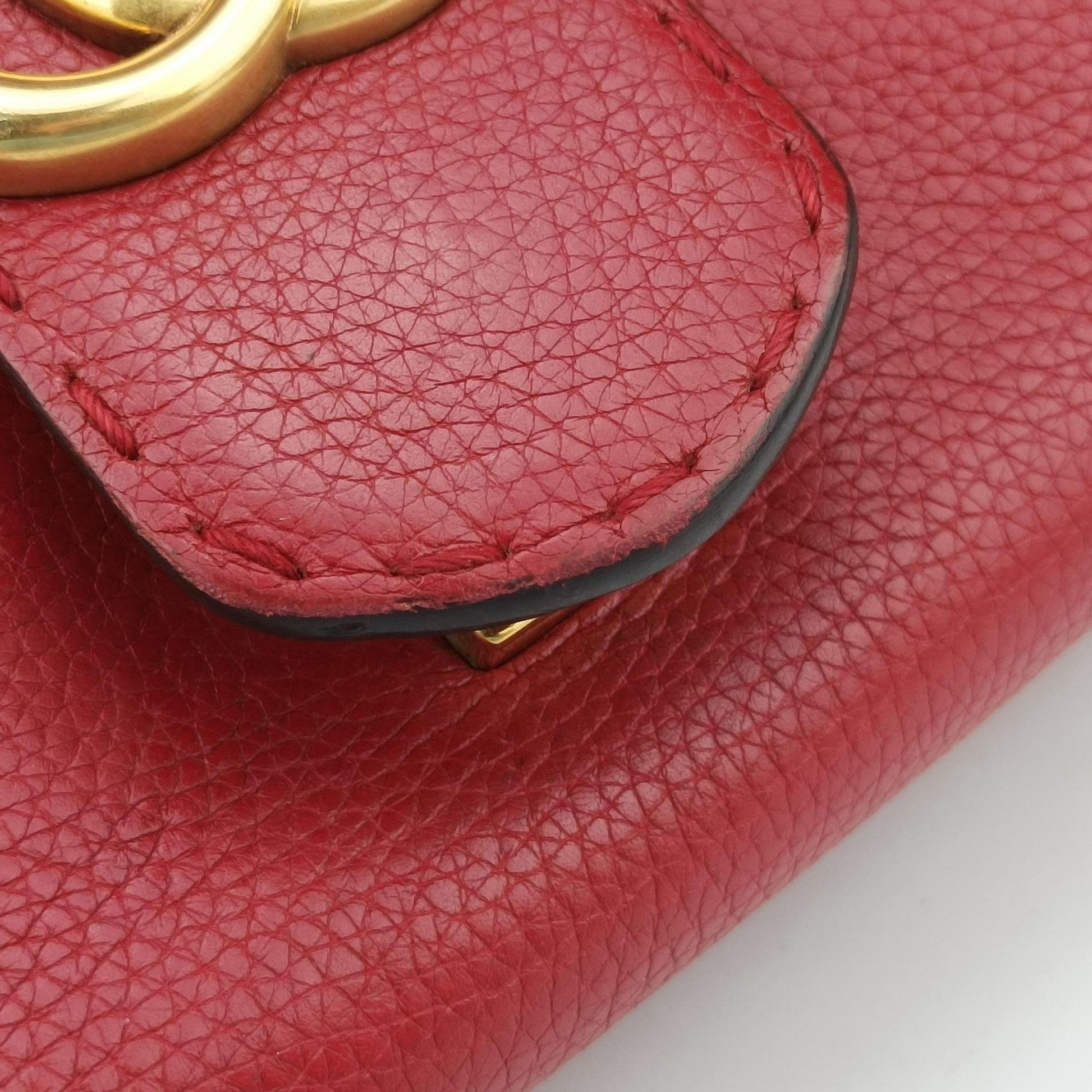 GG Marmont Red Leather 442622 I021813698GGマーモント レッド レザー 442622 I021813698
