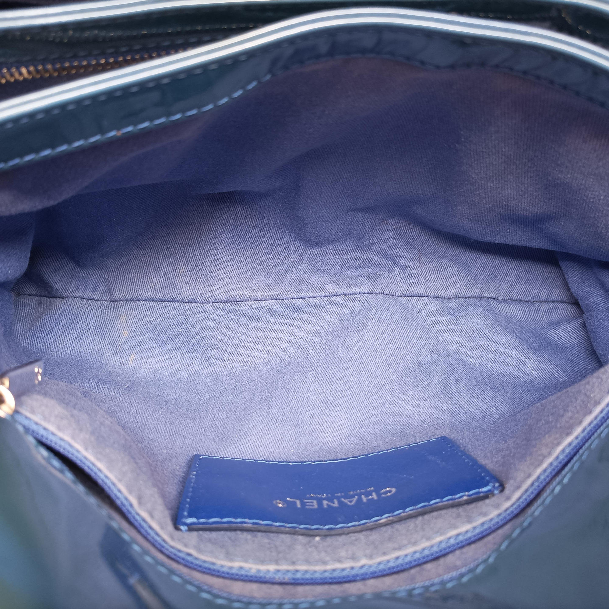 Mademoiselle Bowling Blue Patent Leather A50558 16169958マドモアゼル ボーリング ブルー パテント A50558 16169958