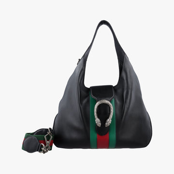 Dionysus Hobo Black Leather 446687 B020396603ディオニュソス ホーボー ブラック レザー 446687 B020396603