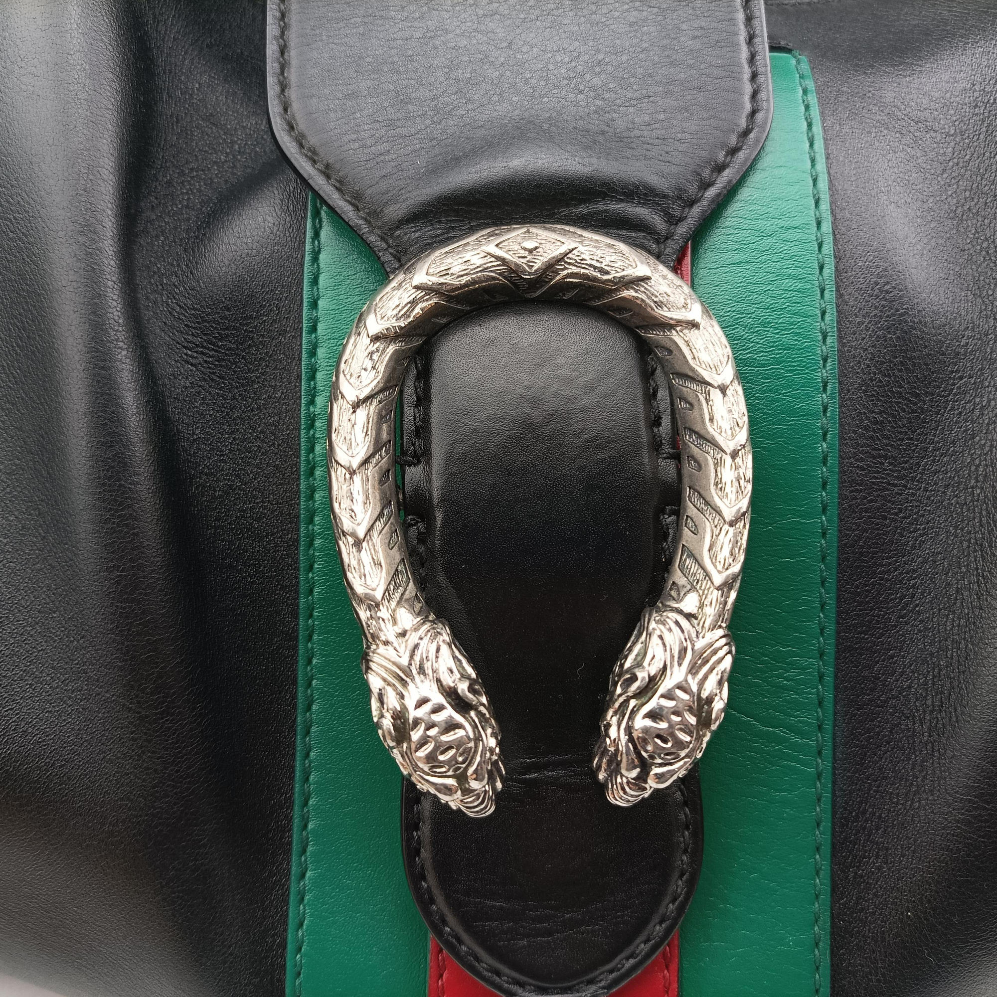 Dionysus Hobo Black Leather 446687 B020396603ディオニュソス ホーボー ブラック レザー 446687 B020396603