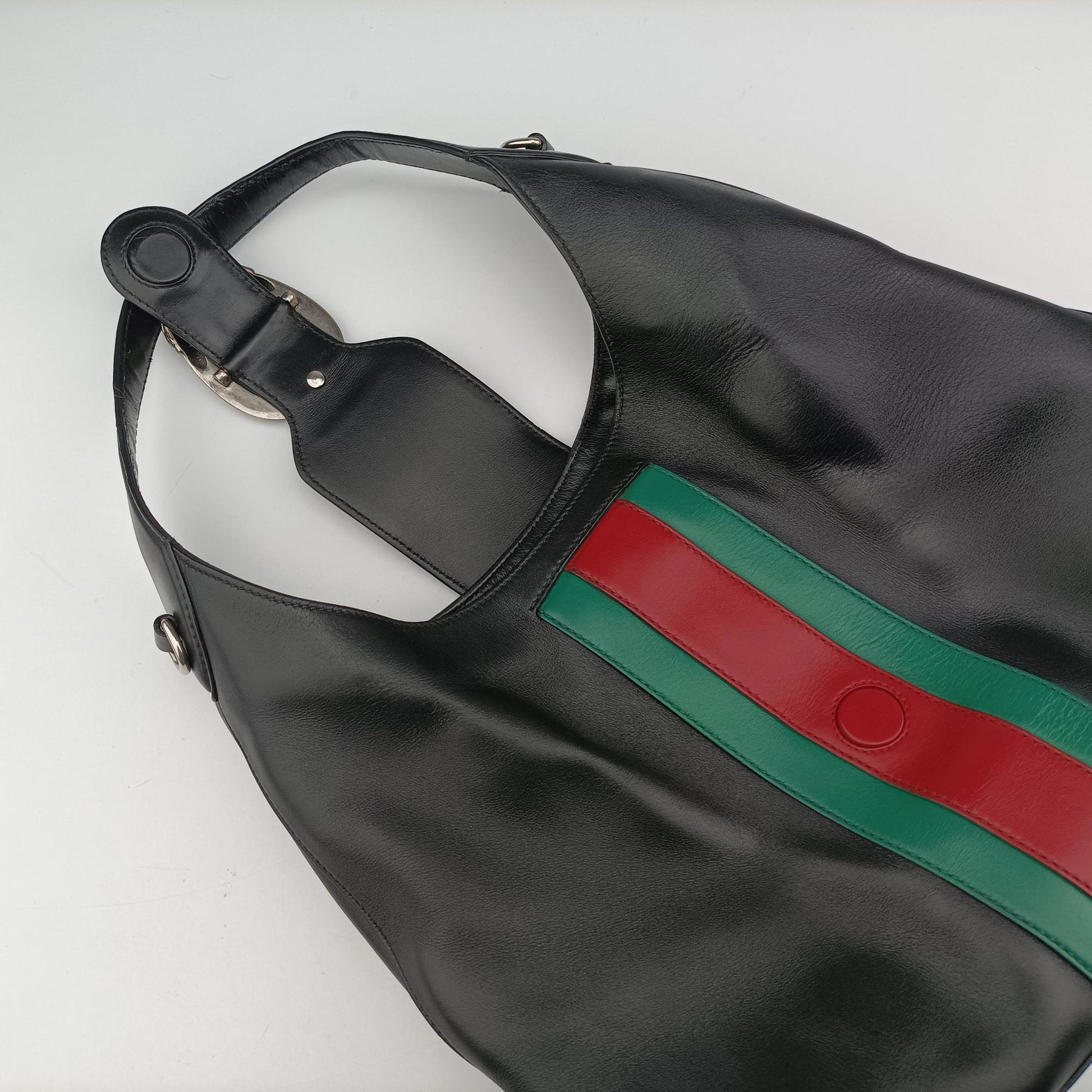 Dionysus Hobo Black Leather 446687 B020396603ディオニュソス ホーボー ブラック レザー 446687 B020396603