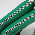 triangle mini Green Leather 1NR015 62トライアングル ミニ グリーン レザー 1NR015 62