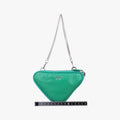 triangle mini Green Leather 1NR015 62トライアングル ミニ グリーン レザー 1NR015 62