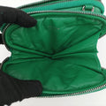 triangle mini Green Leather 1NR015 62トライアングル ミニ グリーン レザー 1NR015 62
