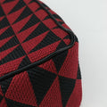 Triangolo Triangle Black×Red Jacquard × leather 1BC176 31/A3トライアングル ブラック×レッド ジャカード × レザー 1BC176 31/A3