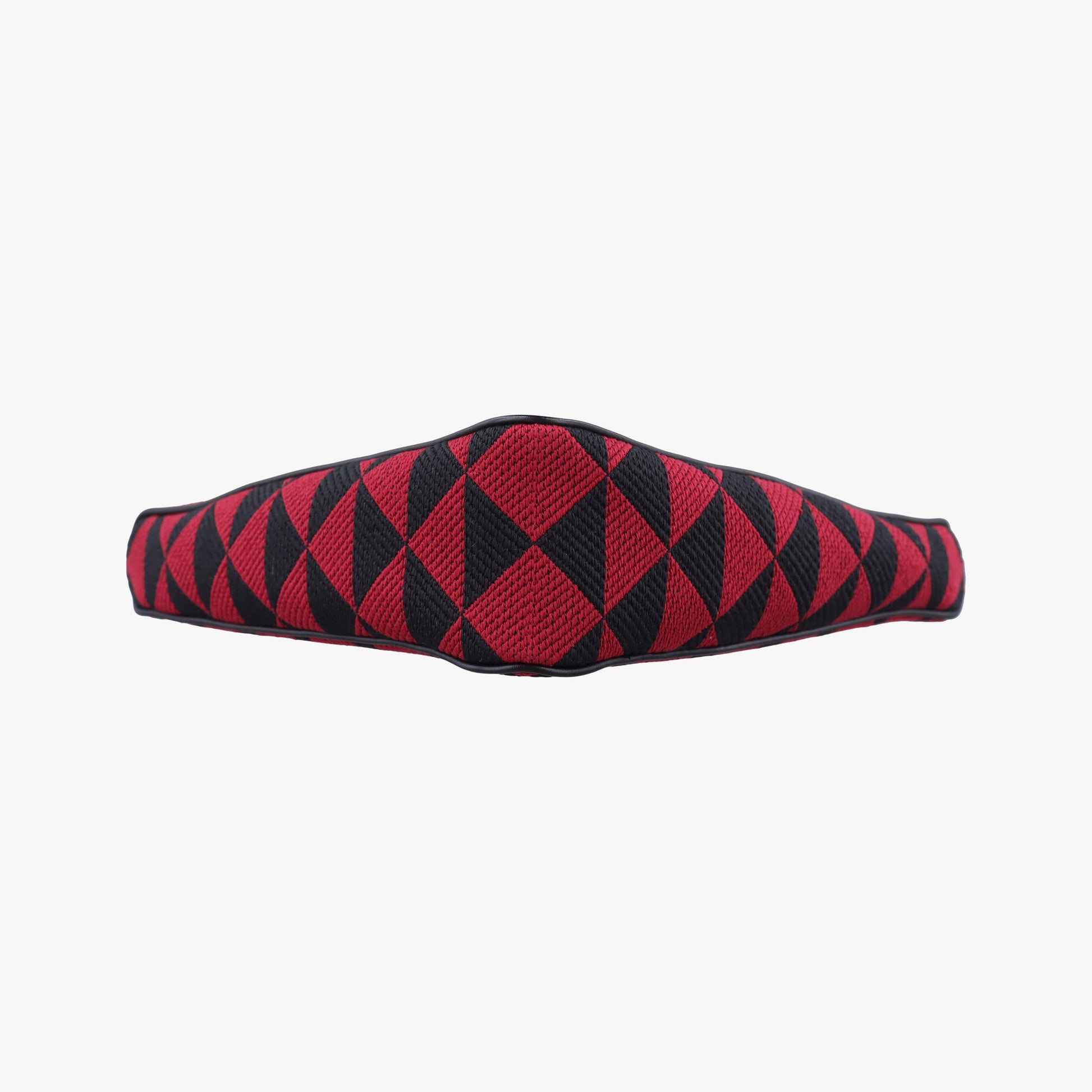 Triangolo Triangle Black×Red Jacquard × leather 1BC176 31/A3トライアングル ブラック×レッド ジャカード × レザー 1BC176 31/A3