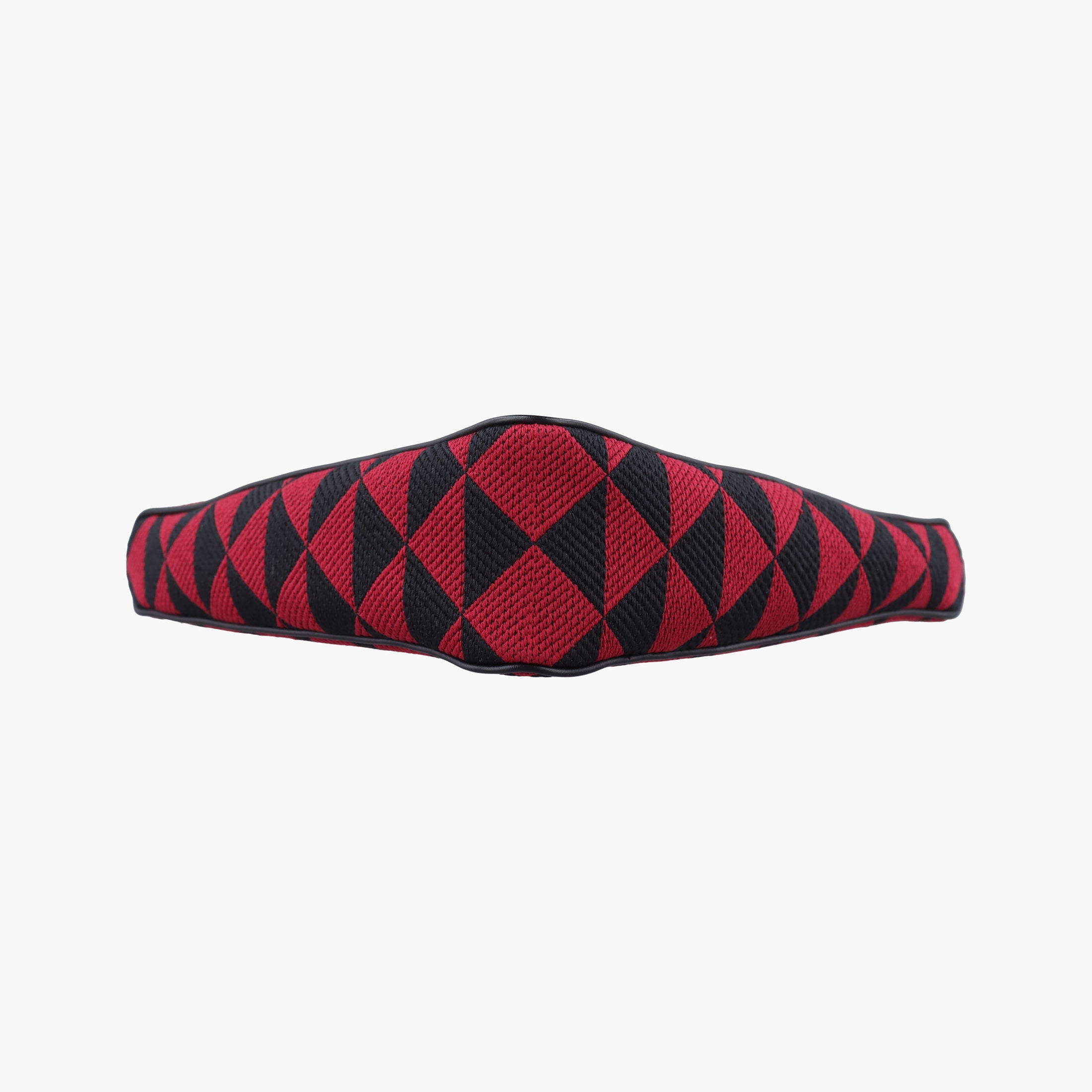 Triangolo Triangle Black×Red Jacquard × leather 1BC176 31/A3トライアングル ブラック×レッド ジャカード × レザー 1BC176 31/A3