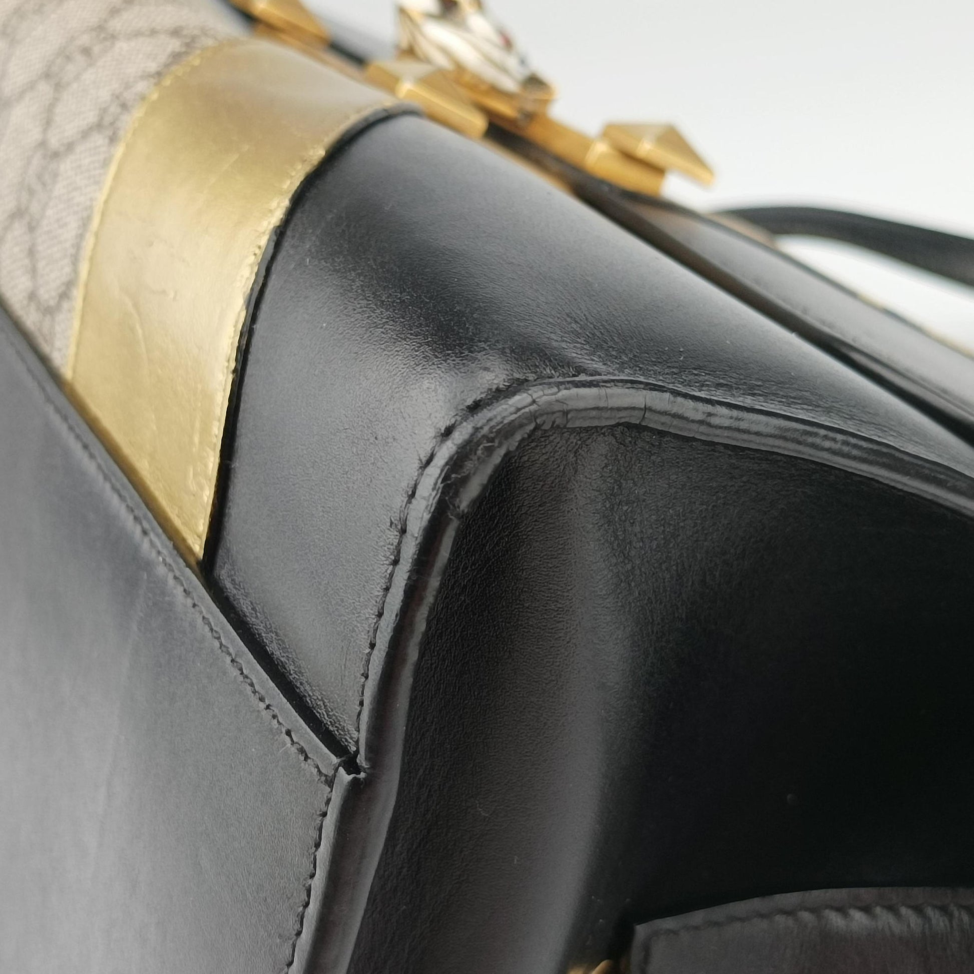Osiride beige×black×Multicolour PVC coated canvas×Leather 476435 H022447217オジリデ ベージュ×ブラック×マルチカラー PVCコーティングキャンバス×レザー 476435 H022447217