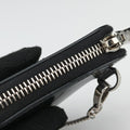 Triangle Chain Pouch Black Leather 230-Aトライアングル チェーン ポーチ ブラック レザー 230-A