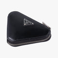 Triangle Chain Pouch Black Leather 230-Aトライアングル チェーン ポーチ ブラック レザー 230-A