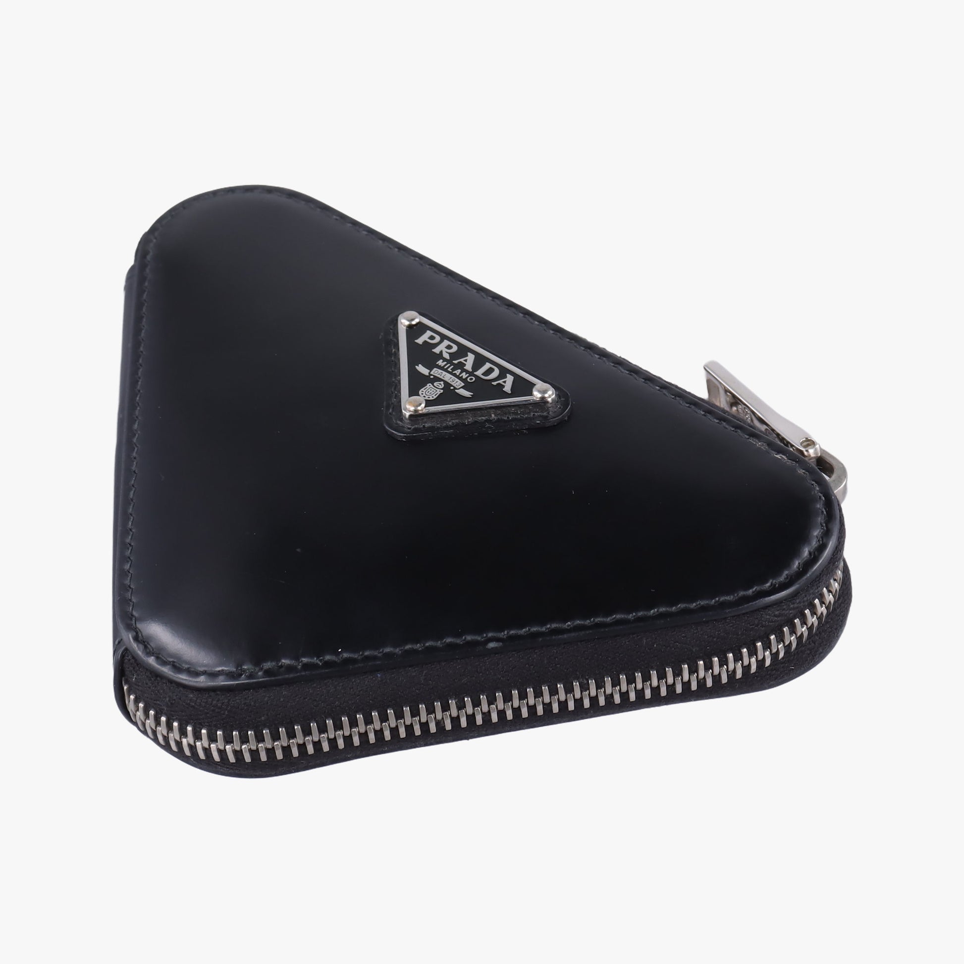 Triangle Chain Pouch Black Leather 230-Aトライアングル チェーン ポーチ ブラック レザー 230-A