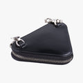 Triangle Chain Pouch Black Leather 230-Aトライアングル チェーン ポーチ ブラック レザー 230-A