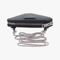 Triangle Chain Pouch Black Leather 230-Aトライアングル チェーン ポーチ ブラック レザー 230-A