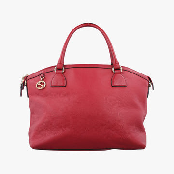 Dome Large GG Charm Red Leather 449660 C021251445ドーム ラージ GG チャーム レッド レザー 449660 C021251445