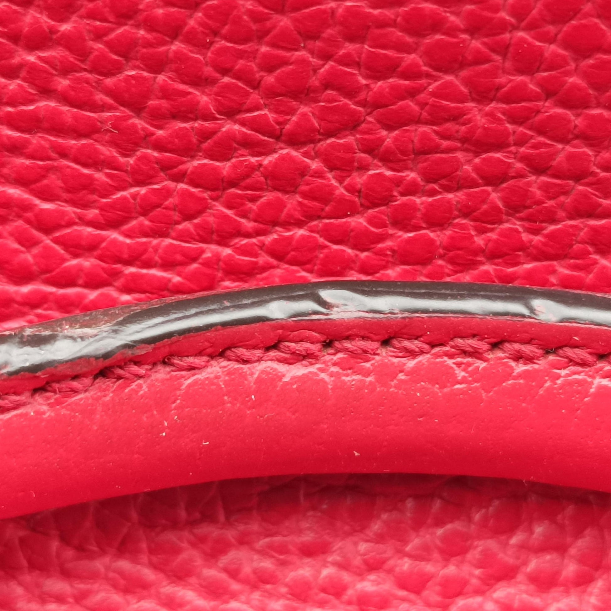 Dome Large GG Charm Red Leather 449660 C021251445ドーム ラージ GG チャーム レッド レザー 449660 C021251445