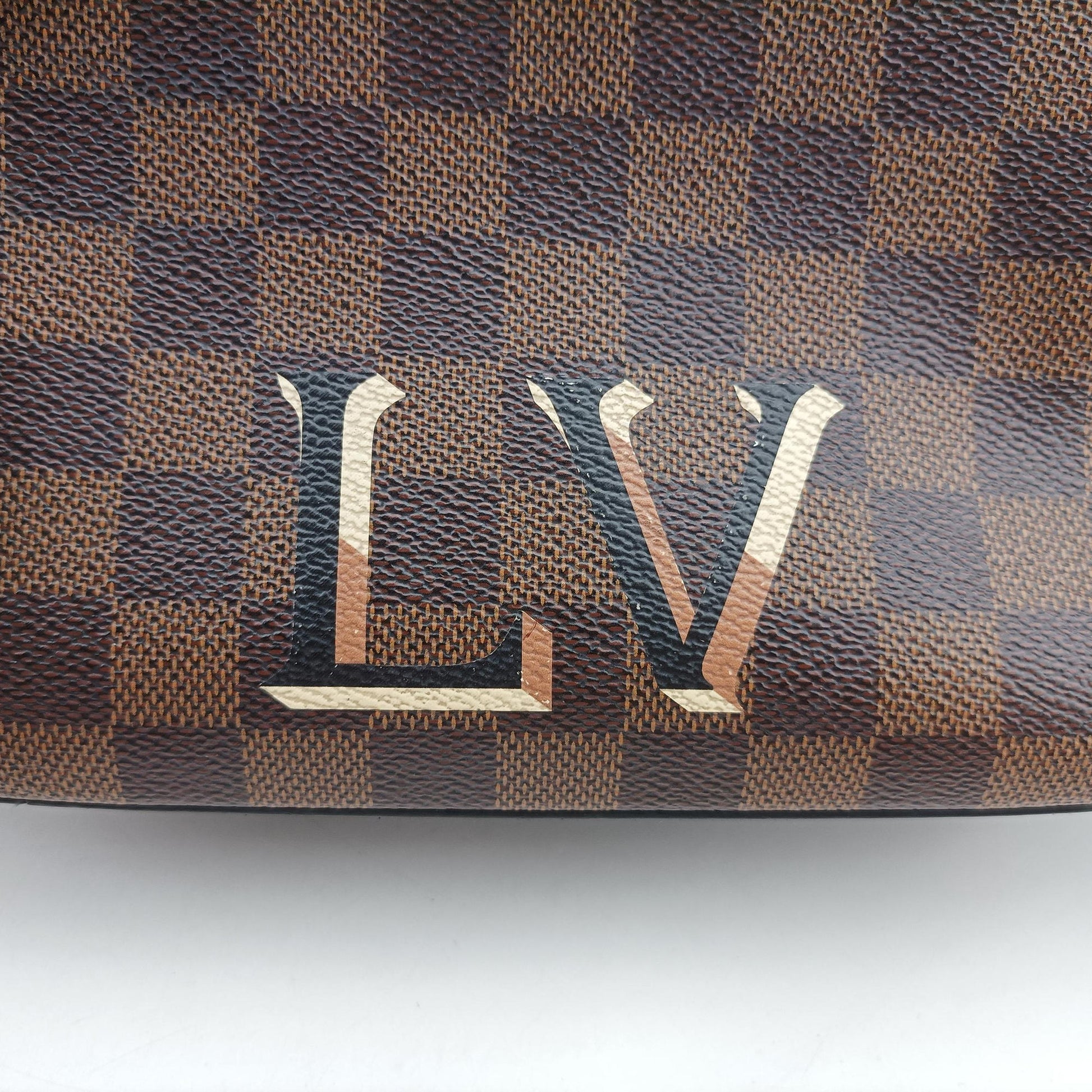 SANTA MONICA EBENE×Noir Damier Canvas×Leather N40189 CA4138サンタモニカ エベヌ×ノワール ダミエキャンバス×レザー N40189 CA4138