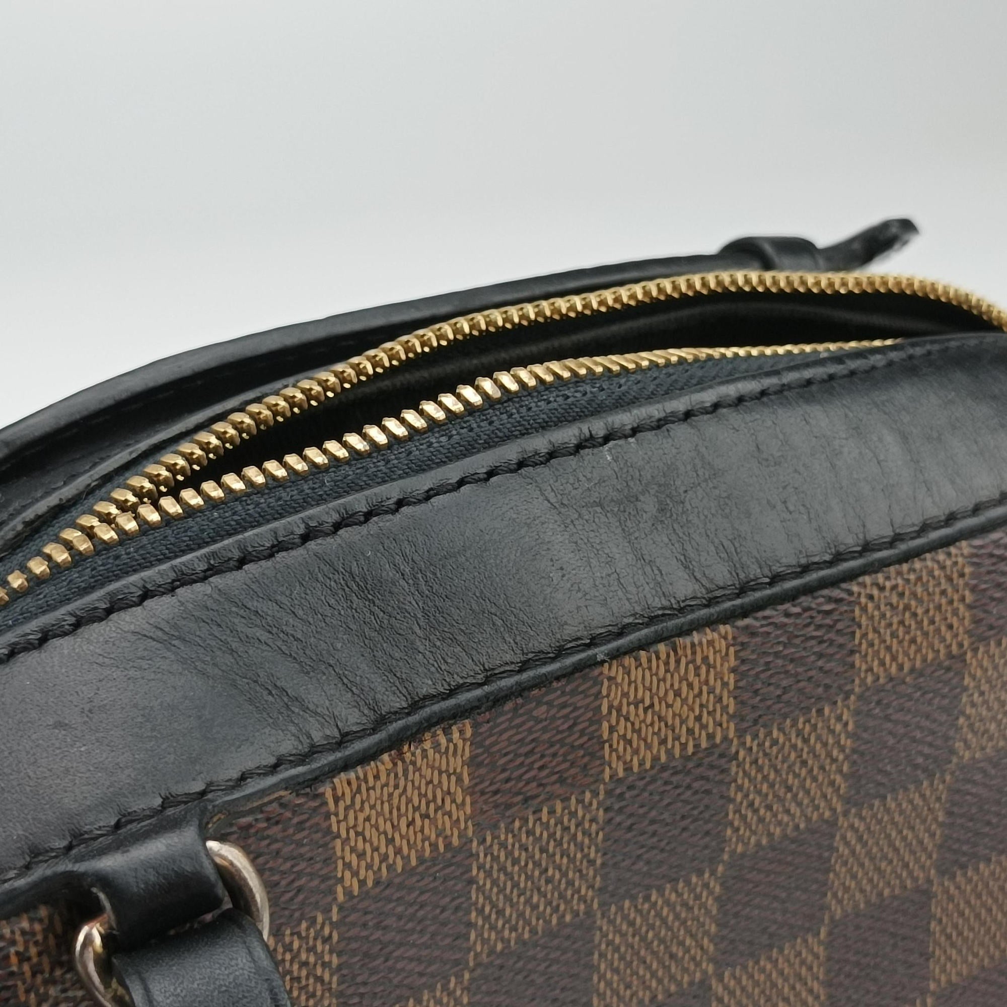 SANTA MONICA EBENE×Noir Damier Canvas×Leather N40189 CA4138サンタモニカ エベヌ×ノワール ダミエキャンバス×レザー N40189 CA4138
