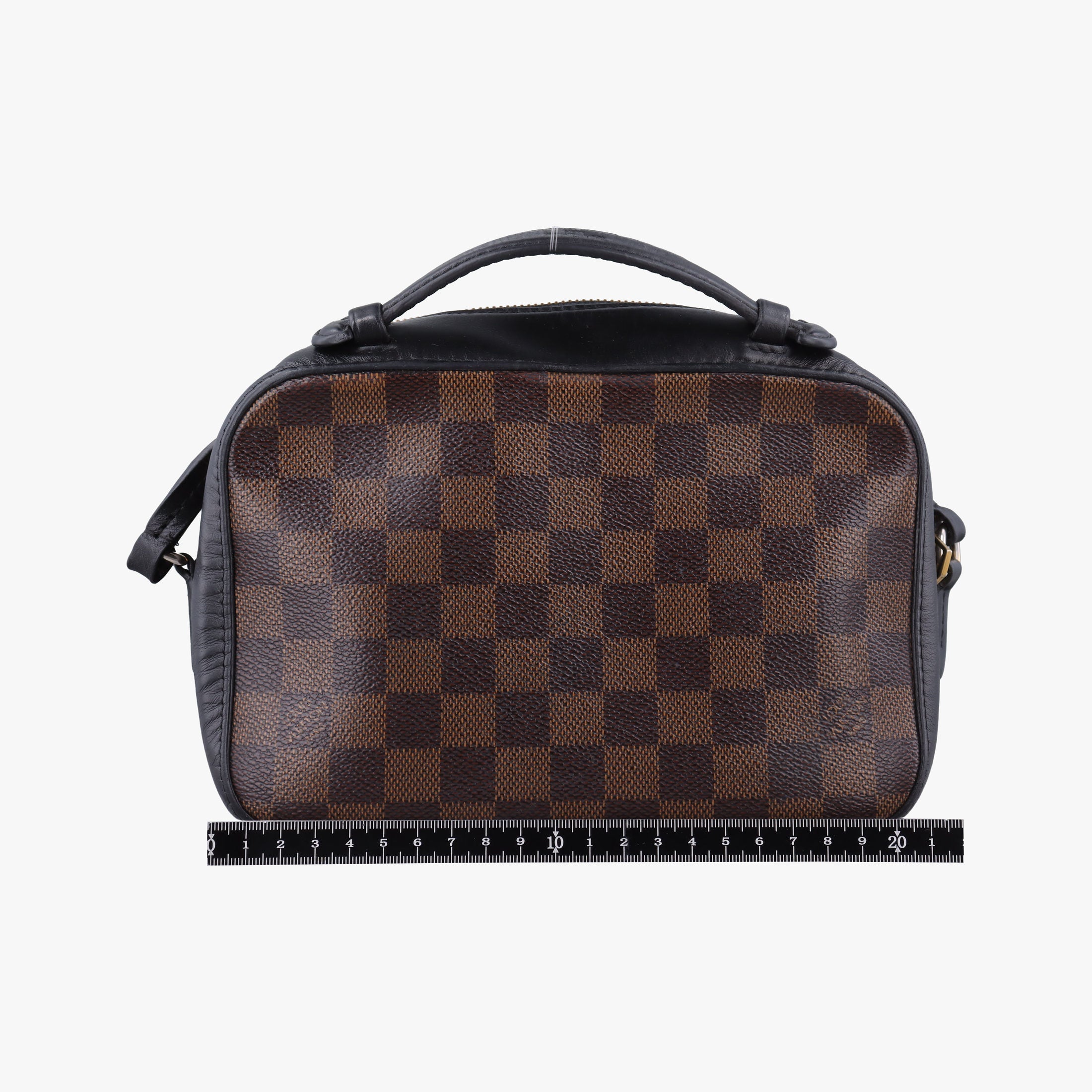 SANTA MONICA EBENE×Noir Damier Canvas×Leather N40189 CA4138サンタモニカ エベヌ×ノワール ダミエキャンバス×レザー N40189 CA4138