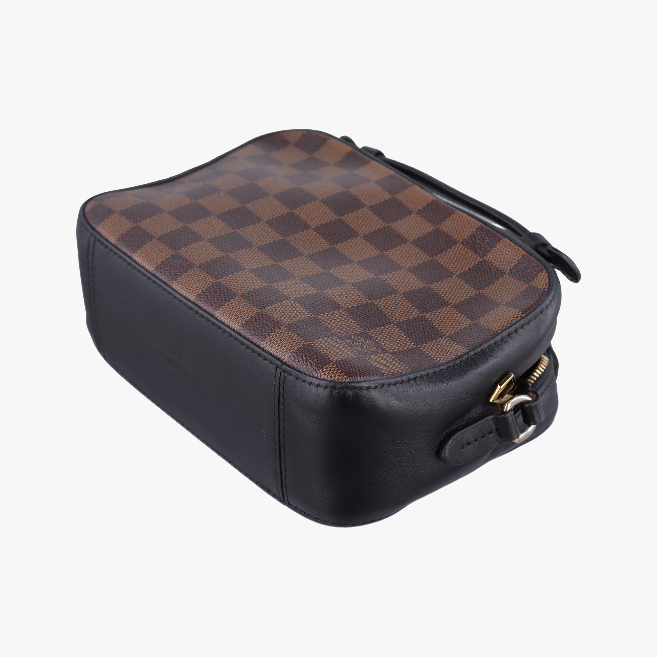 SANTA MONICA EBENE×Noir Damier Canvas×Leather N40189 CA4138サンタモニカ エベヌ×ノワール ダミエキャンバス×レザー N40189 CA4138
