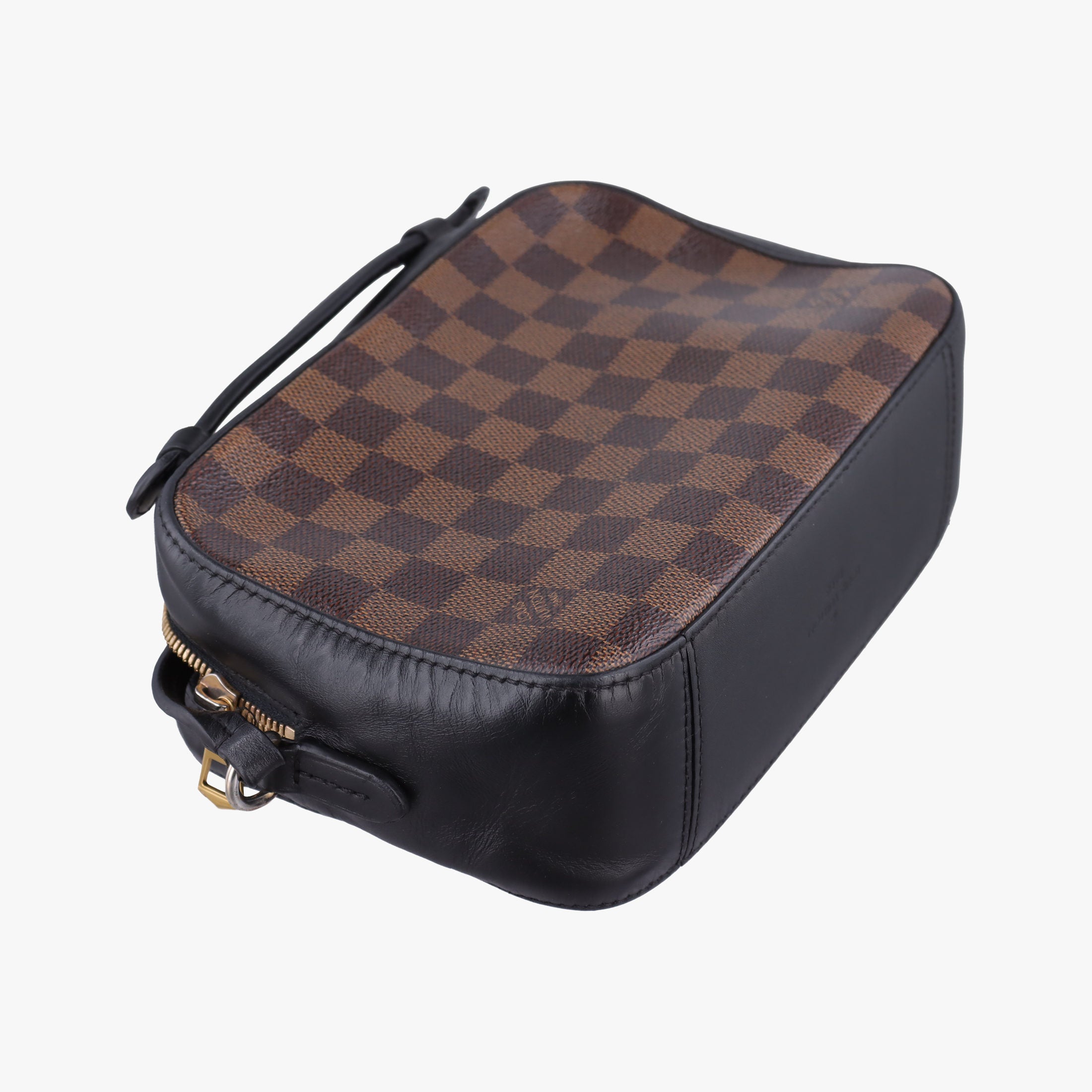 SANTA MONICA EBENE×Noir Damier Canvas×Leather N40189 CA4138サンタモニカ エベヌ×ノワール ダミエキャンバス×レザー N40189 CA4138