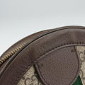 Ophidia Brown×beige PVC coated canvas×Leather 550618 H031329050オフィディア ブラウン×ベージュ PVCコーティングキャンバス×レザー 550618 H031329050