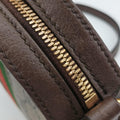 Ophidia Brown×beige PVC coated canvas×Leather 550618 H031329050オフィディア ブラウン×ベージュ PVCコーティングキャンバス×レザー 550618 H031329050