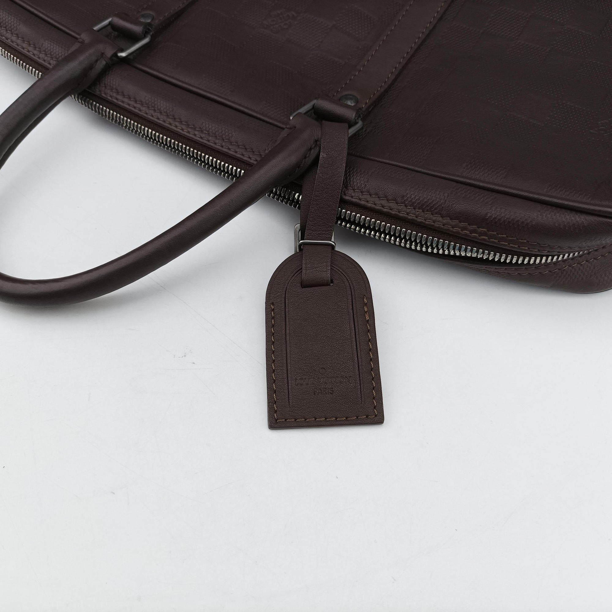 Porte-Document Voyage Acajou Damier Infini M30635 BA4192PDV ポルトドキュマン ヴォワヤージュ アカジュー ダミエアンフィニ M30635 BA4192