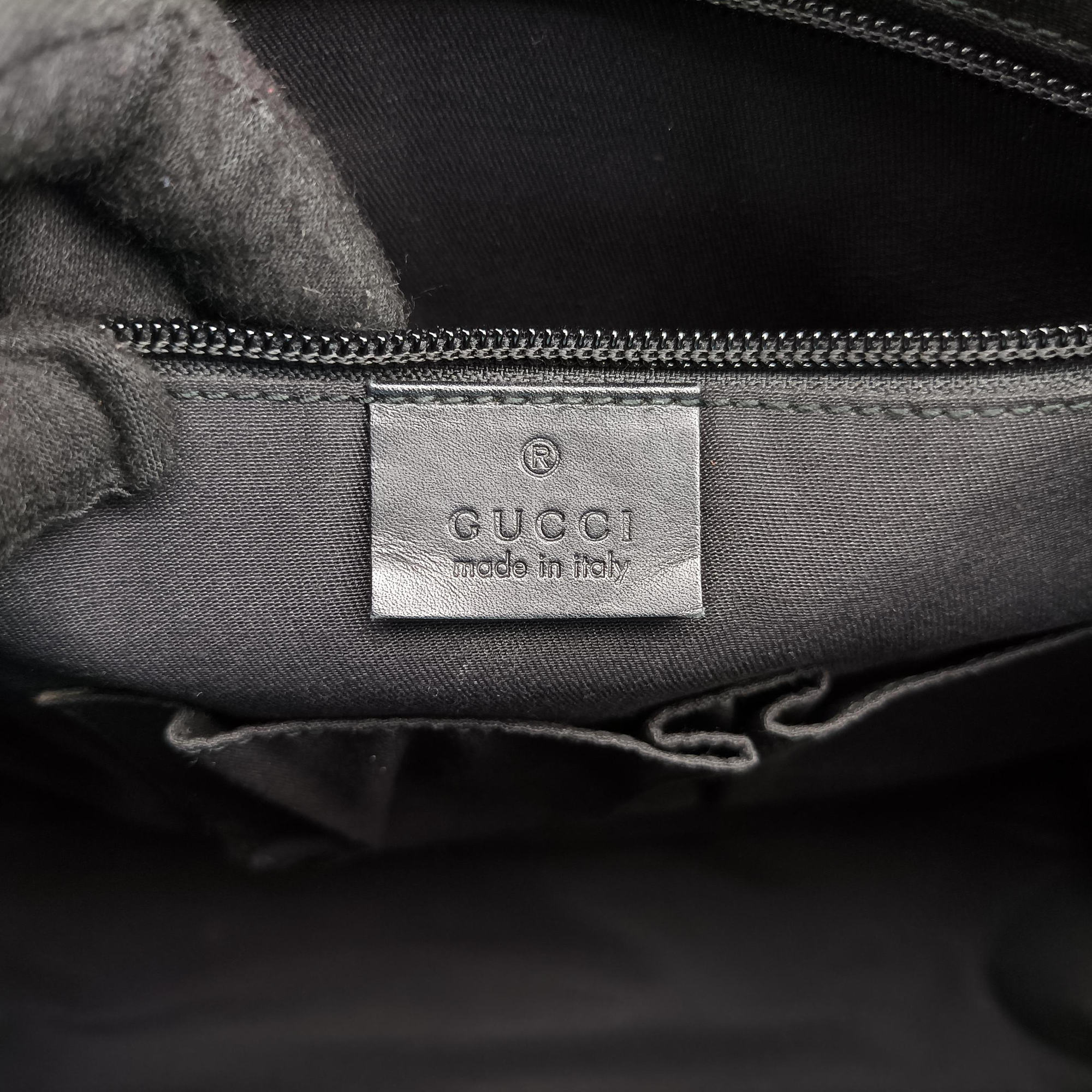 Guccissima Messenger Black Leather 223665 A011389922グッチッシマ メッセンジャー ブラック レザー 223665 A011389922