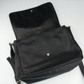 Guccissima Messenger Black Leather 223665 A011389922グッチッシマ メッセンジャー ブラック レザー 223665 A011389922