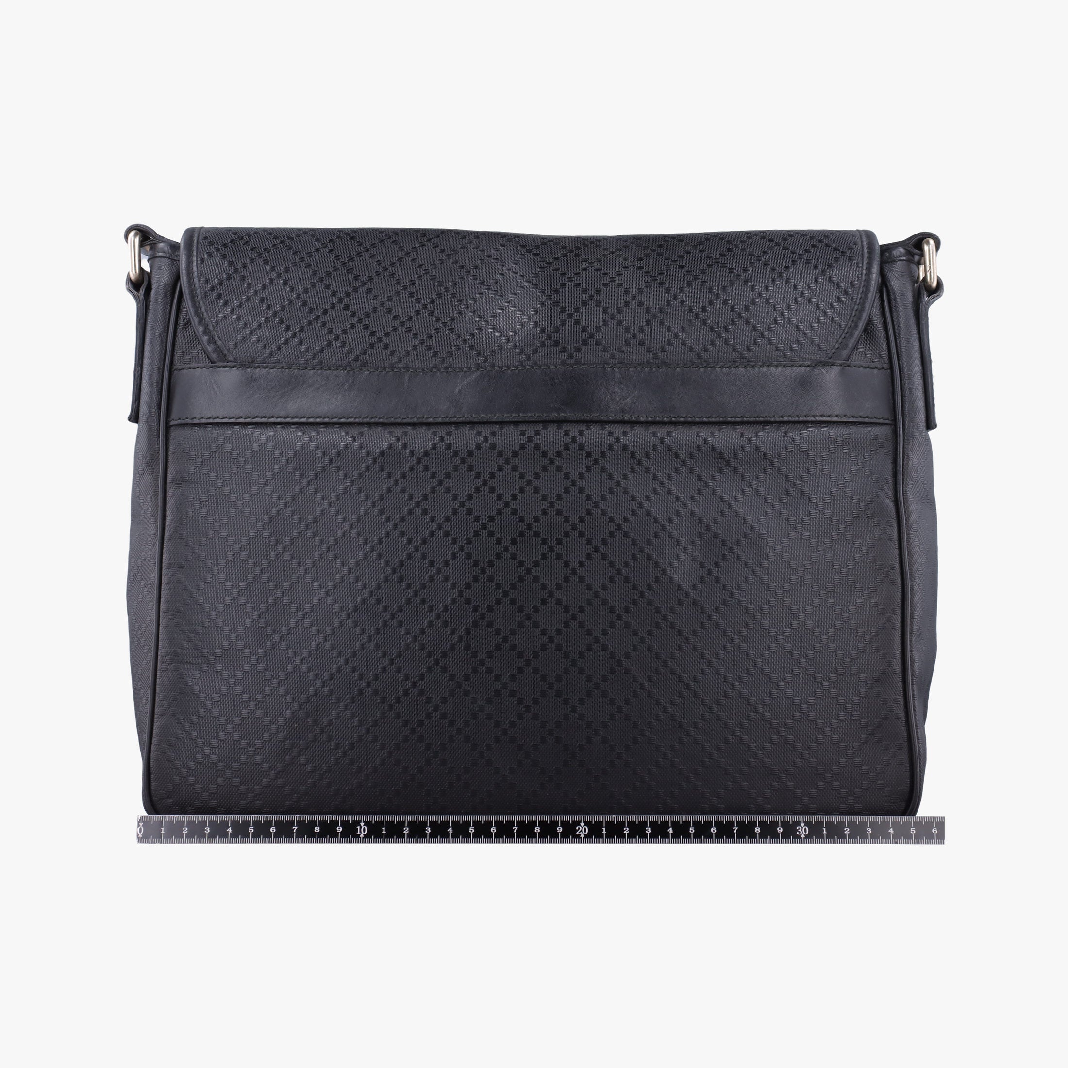 Guccissima Messenger Black Leather 223665 A011389922グッチッシマ メッセンジャー ブラック レザー 223665 A011389922